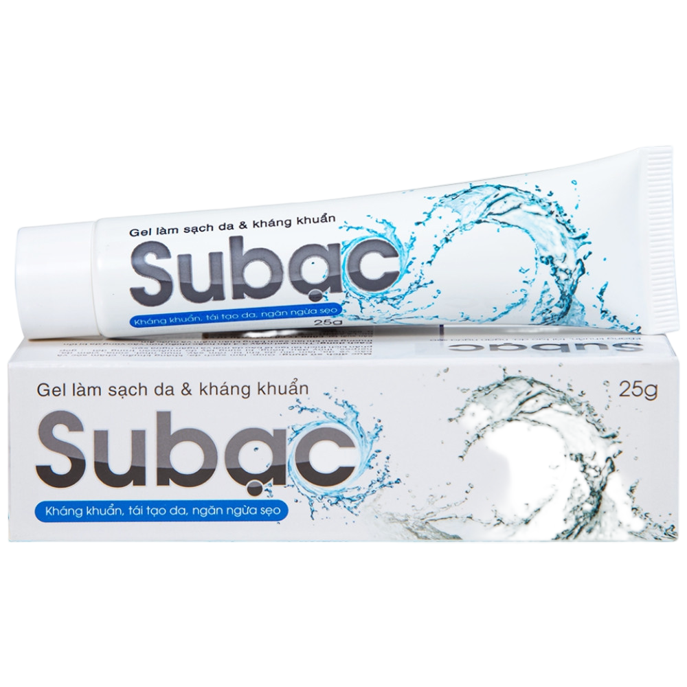 SUBẠC gel làm sạch da âu cơ (t/25gr)