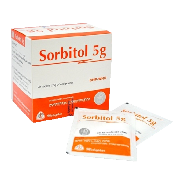 SORBITOL 5g mekophar (hộp/20gói)