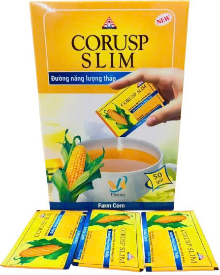 ĐƯỜNG BẮP CORUSP SLIM U.S Phar (H/50g/2.5gr)