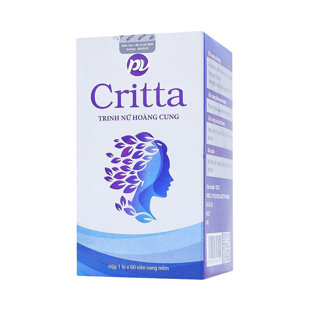 TRINH NỮ HOÀNG CUNG CRITTA phúc vinh (Lọ/60v)