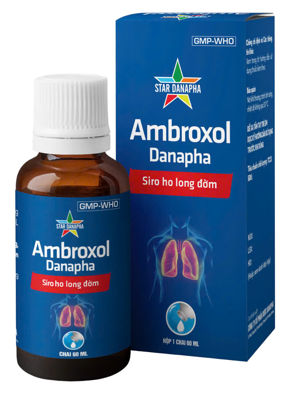 AMBROXOL 15mg/5ml Danapha (c/60ml)