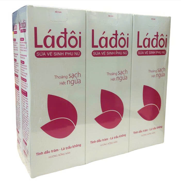 LÁ ĐÔI sữa vệ sinh phụ nữ hồng Merap (C/200ml)