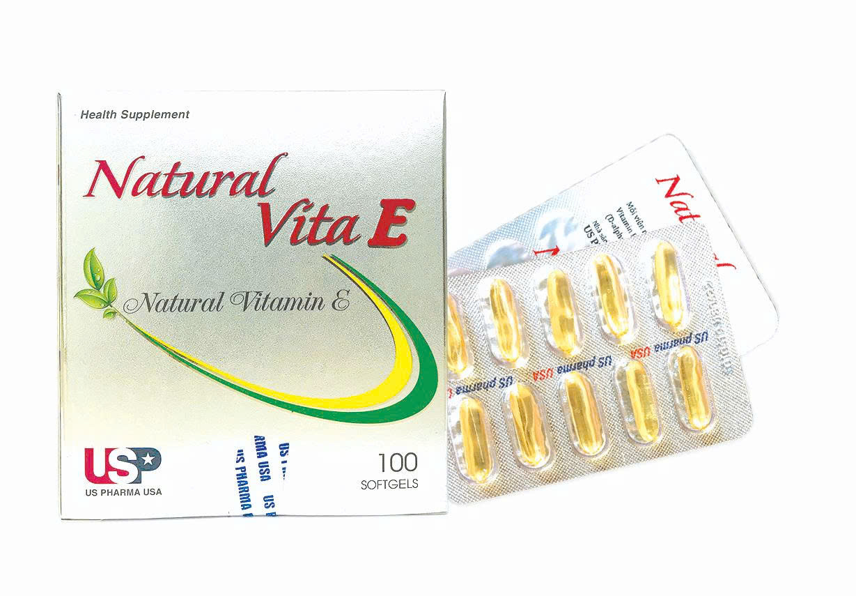 NATURAL VITA E usp pharma (h/100v)