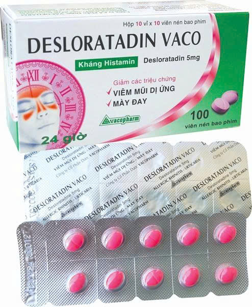 DESLORATADIN VACO 5mg Vacopharm (H/100v)