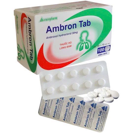 AMBRON TAB AMBROXOL 30mg vacopharm (h/100v)