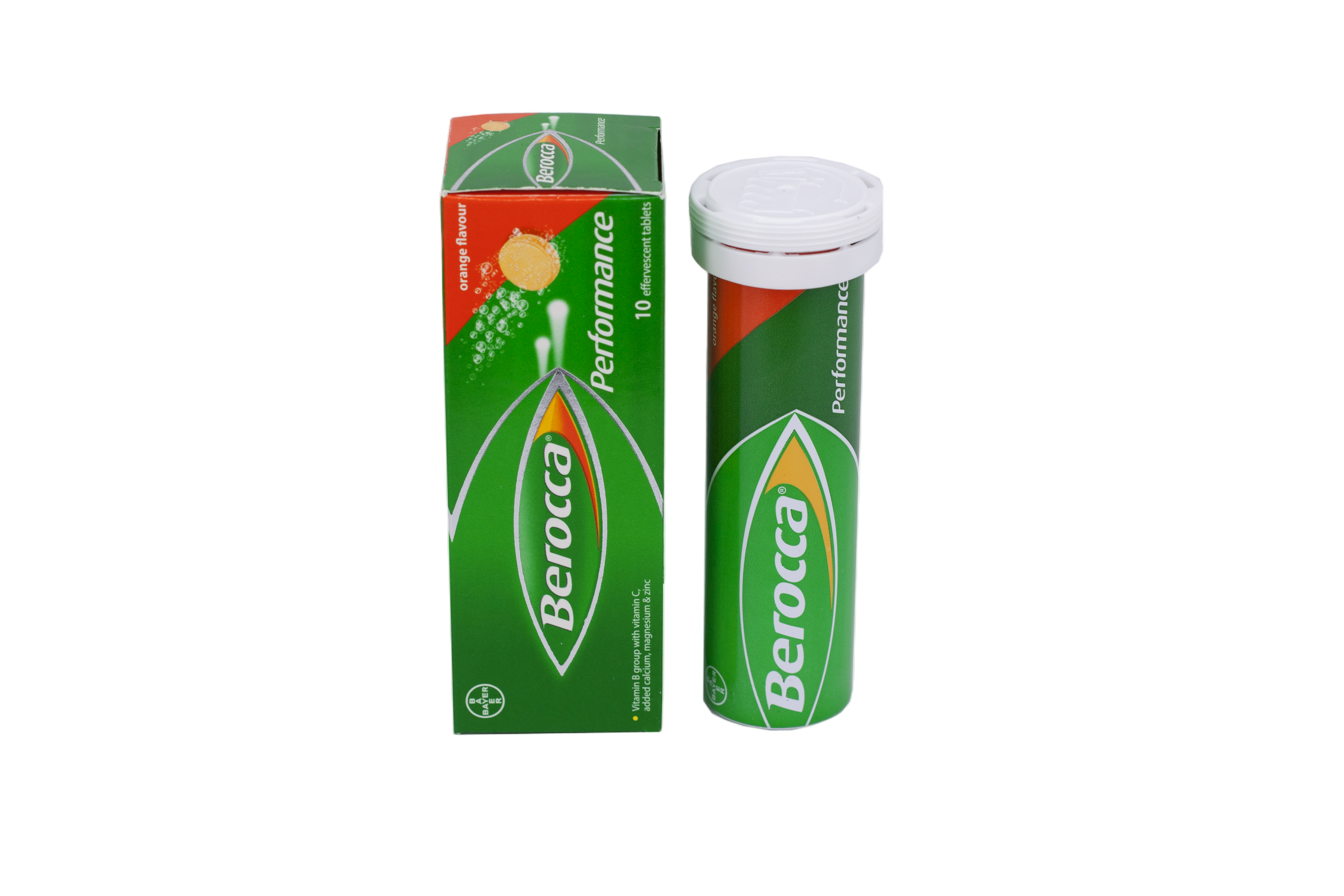 BEROCCA performance orange vị cam bayer (Tuýp/10v)