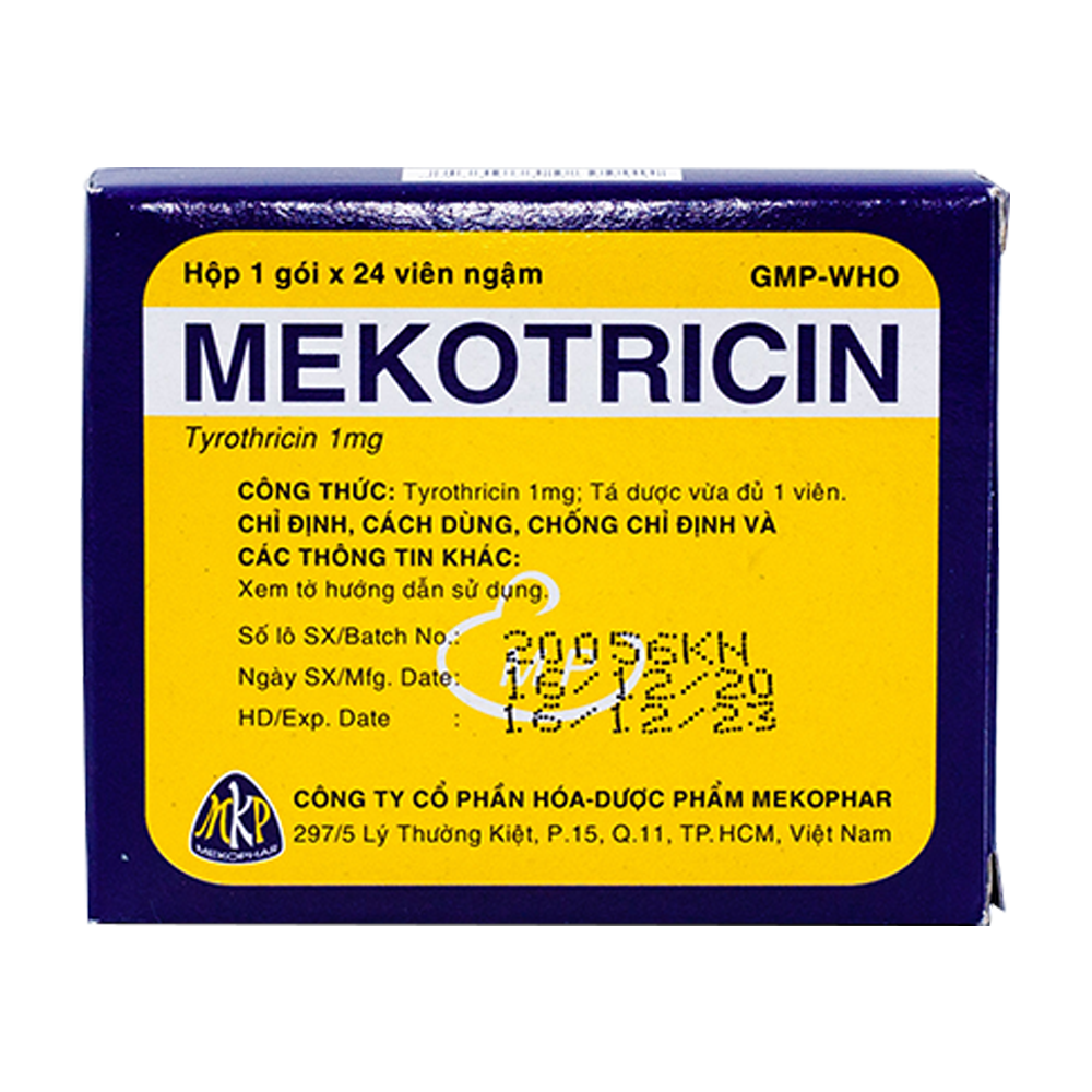 MEKOTRICIN mekophar (h/24v)