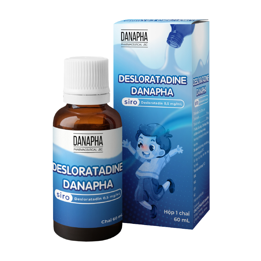 DESLORATADINE 0.5mg/ml Danapha (C/60ml)