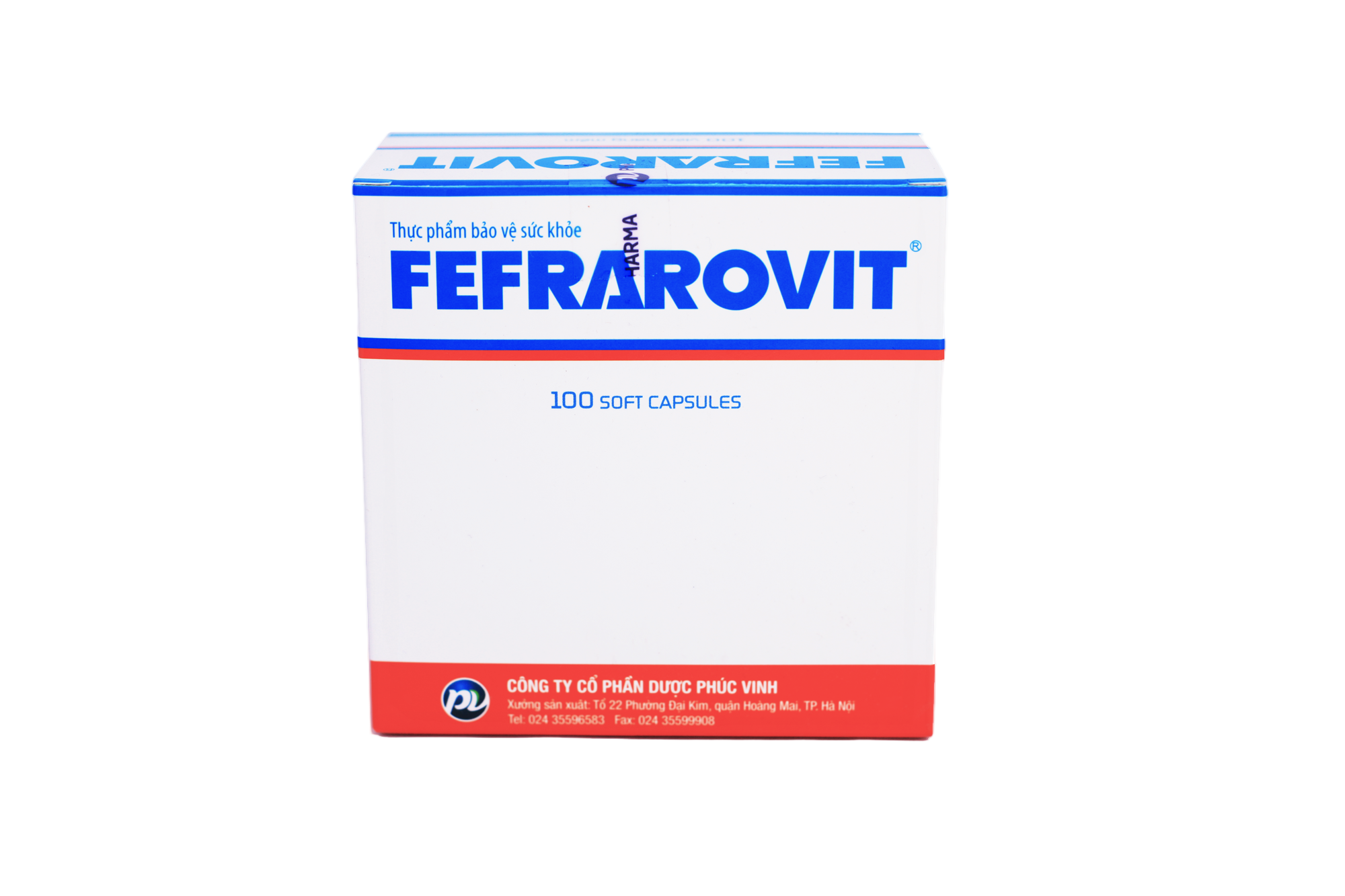 FEFRAROVIT phúc vinh (h/100v)