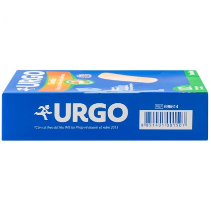 Băng cá nhân vải độ dính cao Urgo Durable (h/102m)
