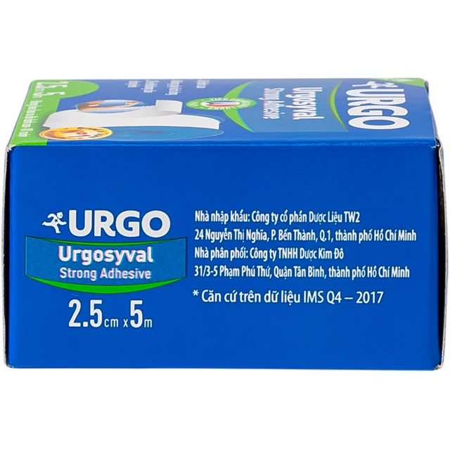 Băng keo lụa urgo 2.5cmx5m (cuộn)