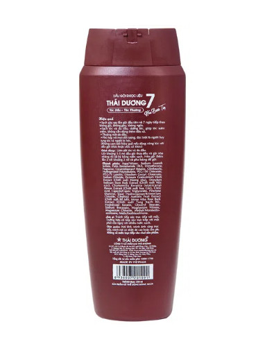 Dầu gội dược liệu thái dương 7 nâu (c/200ml)