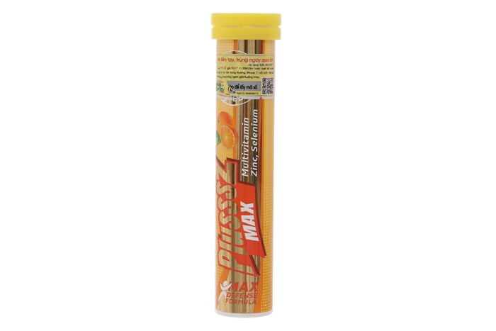 PLUSSSZ MAX Multivitamin Vị Cam Natur Produkt (T/20V)