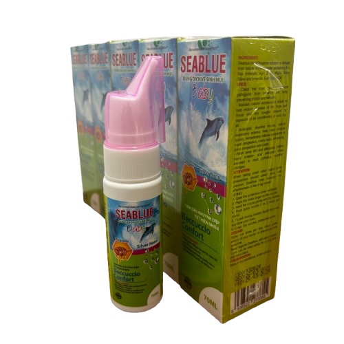 Xịt Mũi Cho Người Lớn SEABLUE Quang Xanh (Lốc/5H/70ml)