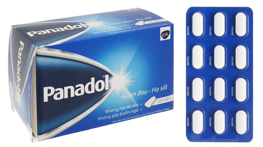 Panadol GSK (H/120v) (xanh)
