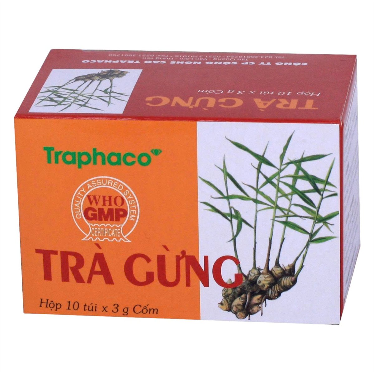 TRÀ GỪNG traphaco (h/10g)